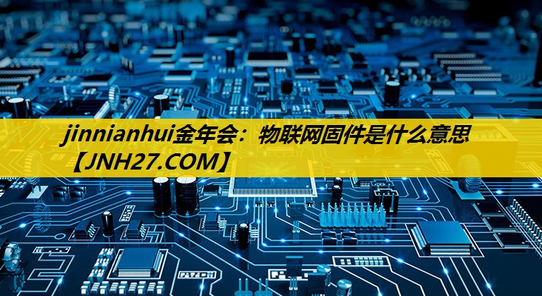 物联网固件是什么意思